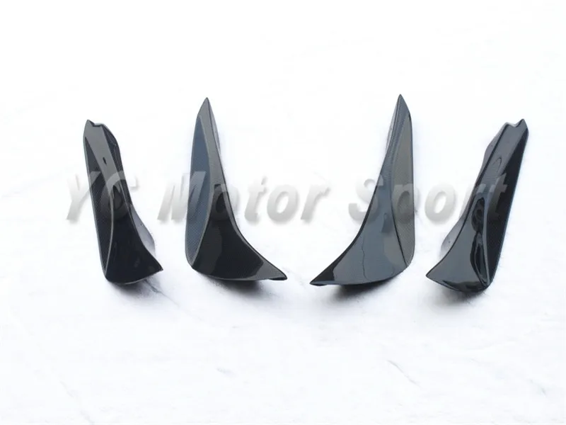 Car Accessories Carbon Fiber GRD X RB Style Front Bumper Canard 4pcs Fit For 2012-2016 GT86 FT86 ZN6 FRS BRZ ZC6