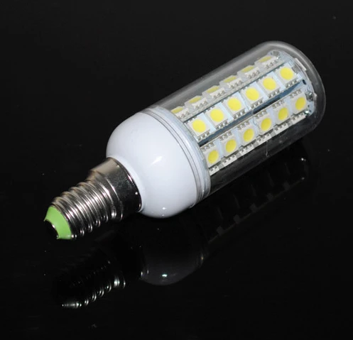 

10pcs/lot E27 E14 G9 SMD 5050 48LED 7W LED Corn Light Lamp Warm White Cold White Downlight LED Bulb AC220-240V Free Shipping