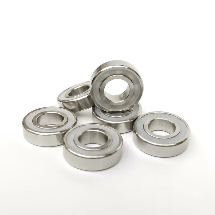 10 Stück 316L Edelstahl-Lager S6800/6801/6802/6803/6804/6805/6806/6807-2RS, wasserdichte, korrosionsbeständige Lager – Detail 4