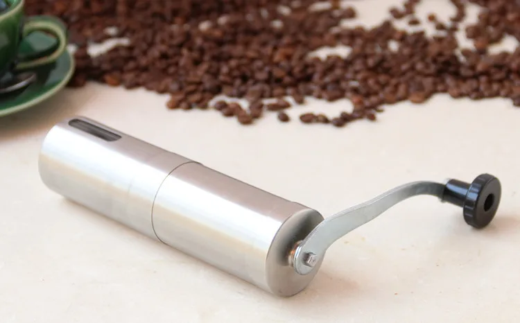 Conveniente In Acciaio Inox Manuale Macinino Da Caffè, Macchina per il Caffè Da Caffè Portatile Mulino idea per la casa e viaggi