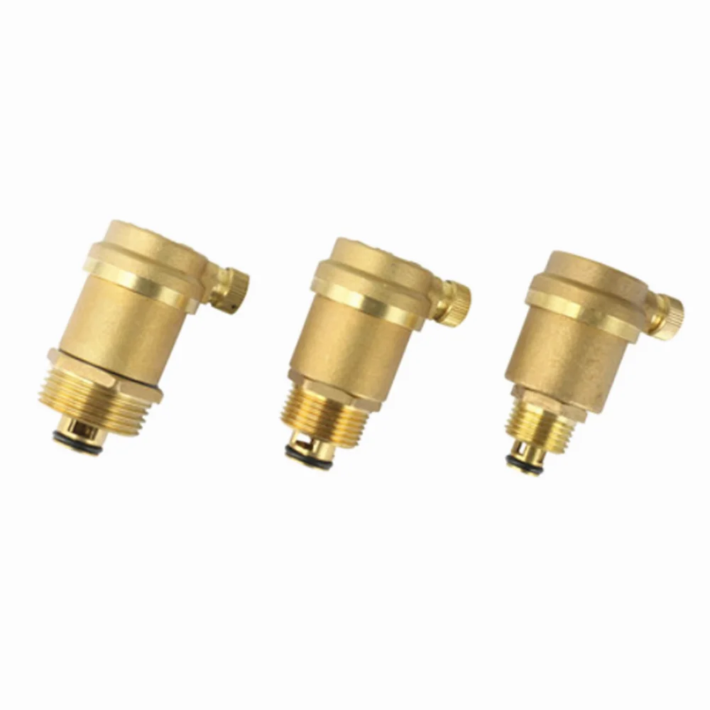 

1/2" 3/4" 1" Brass Air Vent Valve Automatic Air Pressure Vent Valve for Solar Water Heater Pressure Relief Value Hardware Tools