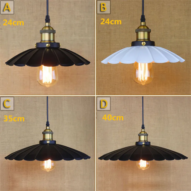 

Antique Wrought Iron Pendant Lights Vintage Black Small Lighting Fixtures Kitchen Island Hotel Bar Room LED Modern Ceiling Lamp