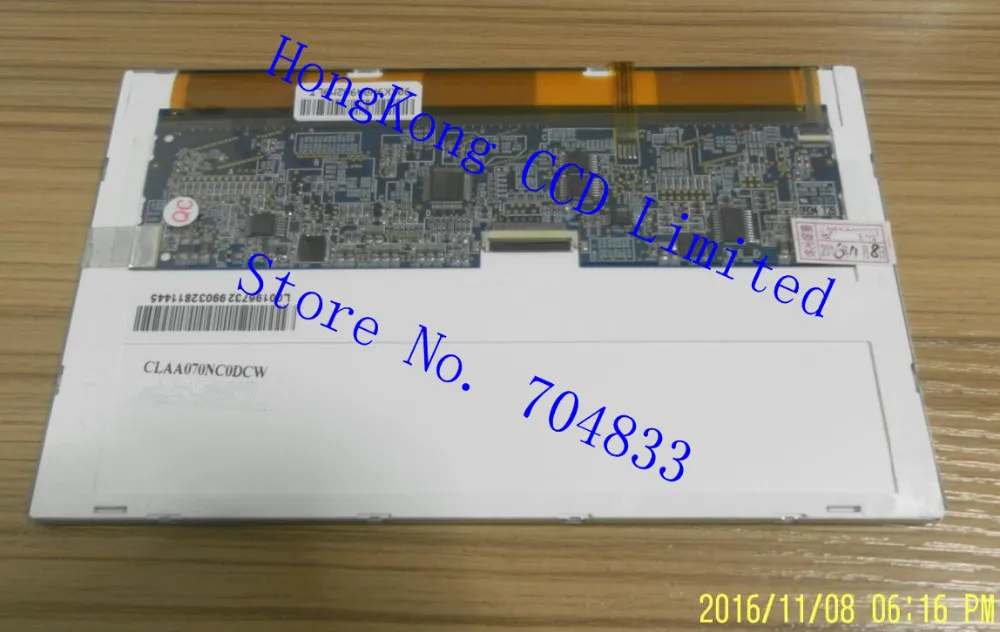 

new and original CLAA070NC0DCW 7 inch LCD screen