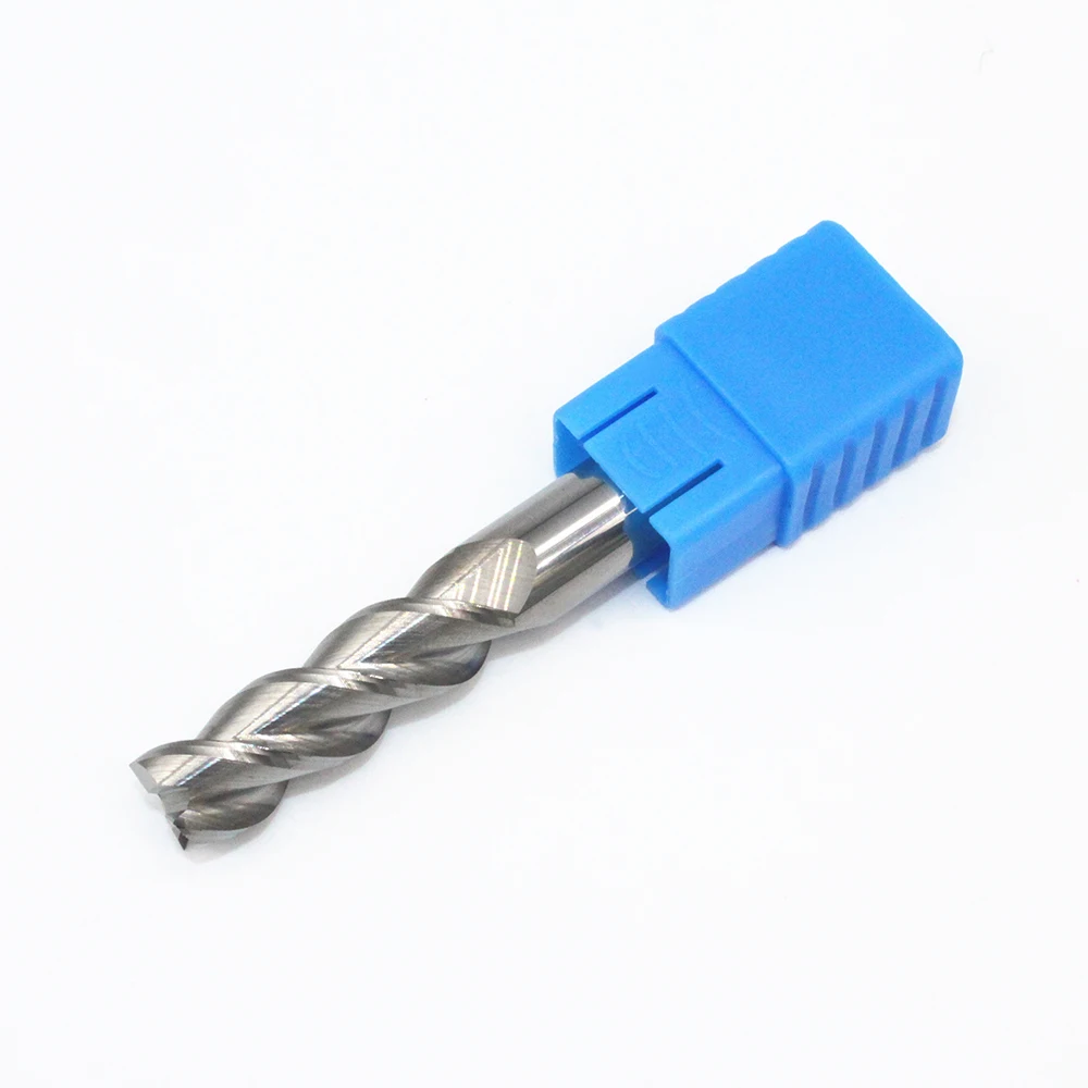 1pc Mill Cutter 4mm 5mm 6mm 8mm 12mm 3Flute HRC50 3Blade Carbide Milling Tungsten Carbide End Cutter tool End Mills for Aluminum