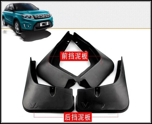 Higher star Higher star PP material 4pcs car Mudguards,dirtboard,mudapron,fenders for Suzuki S-cross,Vitara