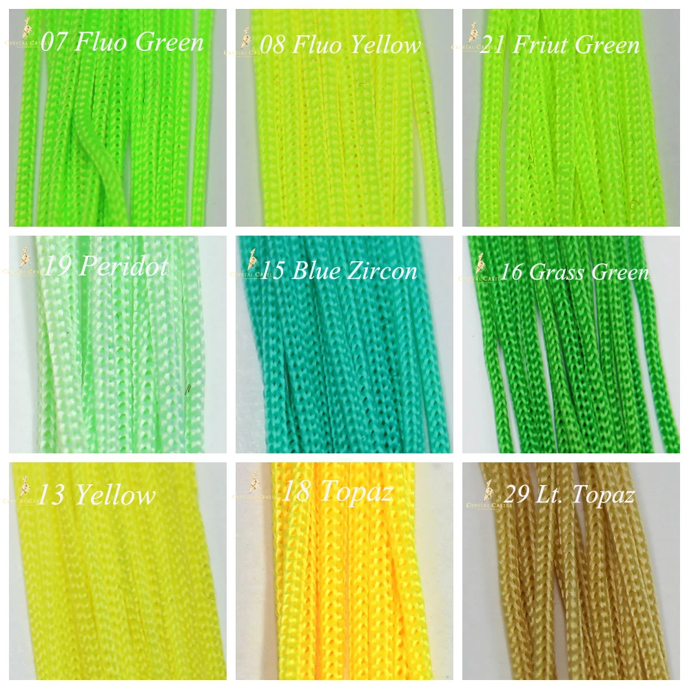 Crystal Castle Fringes Tassel For Clothes, Soft Polyamide Timming Fringes, Lace Accessories For Latin Dress,  20CM, 30CM