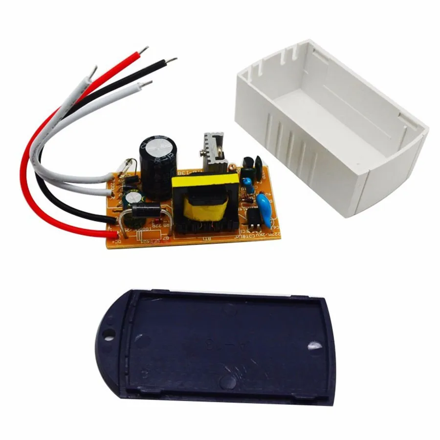 Fonte de alimentação led driver led transformador saída 12v dc 18w 28w 48w 72w 100w para tira led mr16 mr11