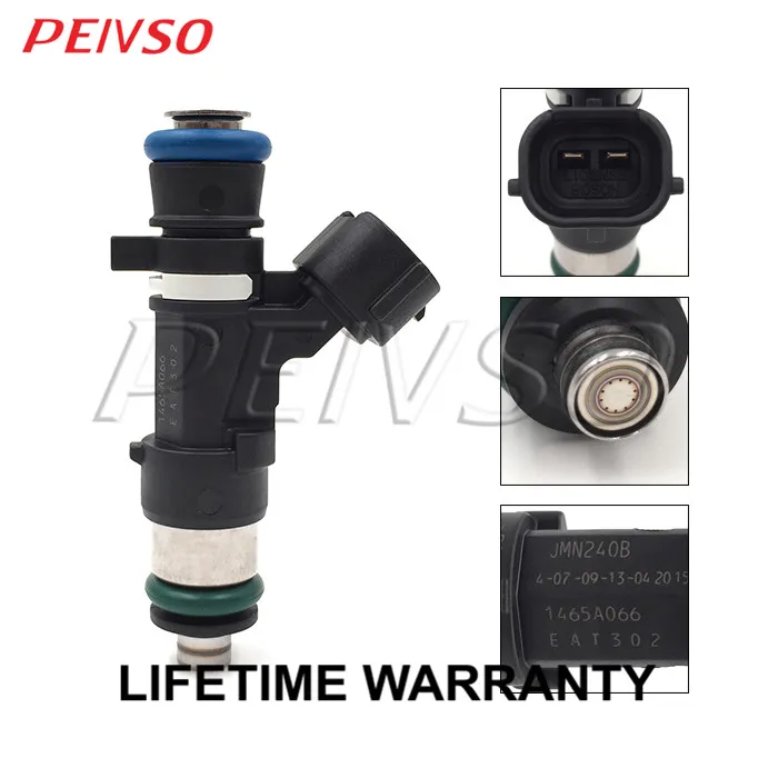 PEIVSO 4pcs 1465A066 Fuel Injector For Mitsubishi L200 / Pajero Sport / Strada / Triton 4G64 2.4L