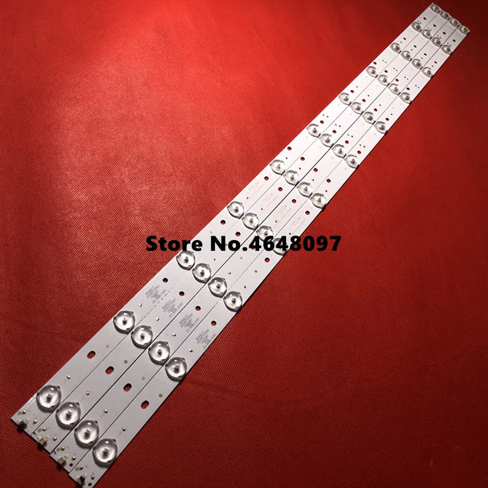 

808mm LED backlight strip 11 lamp for 40"TV LCD 40CE5100 40CE1130 HK40D11-ZC14A-01 671-400E1-21401 3BL-T8104102-003B V400HJ6-PE1