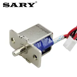 Small electromagnetic lock DC12V0.5A electromagnet electric bolt lock mini electronic lock door lock solenoid coil