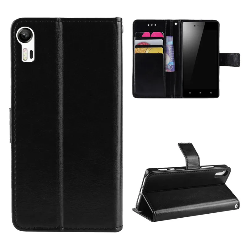 For Lenovo Z90 Z90-3 Z90-7 Z90a40 Case Luxury Flip Wallet Phone Case For Lenovo Vibe Shot Z90 Case Stand Function Card Holder