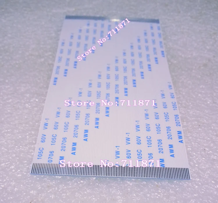 Тип A 0,5 Шаг 96 P Гибкий плоский кабель FFC расстояние между линиями 0,5 мм 96-контактный ленточный кабель FPC кабель ЖК-дисплей LED 100 мм 96 контактов TTL FFC кабель