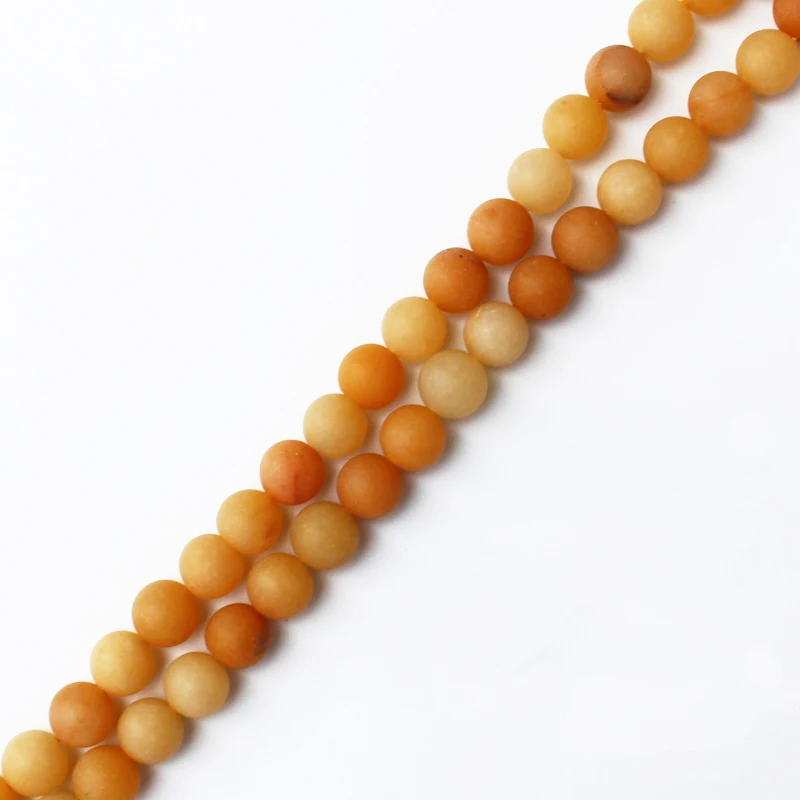 

Wholesales 4-12mm Yellow Jades Round Loose Beads15"/38cm,Min. Order is $10,we provide mixed wholesale for all items!