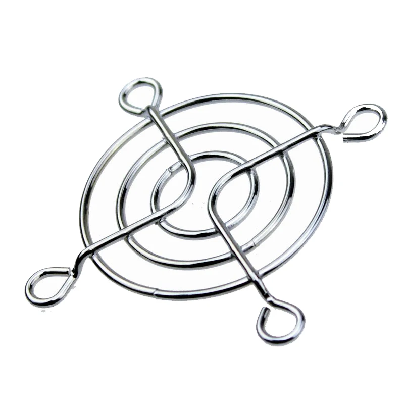 Protecteur de grille de ventilateur, 100 pièces, 50mm, couvercle de doigt en métal pour ventilateur de refroidissement 5cm