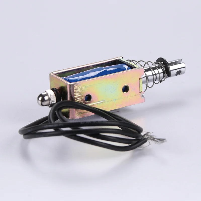 1PC JF-0530B DC 6V 12V 24V di Tipo Push-Pull Solenoide Elettromagnete