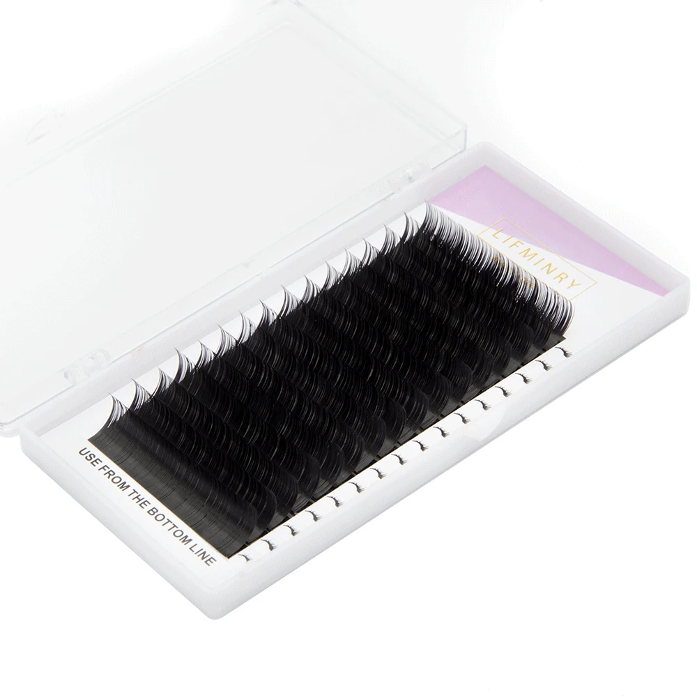 16 lines of imitation ermine eyelashes, professional eyelashes, soft ermine eyelashes extension