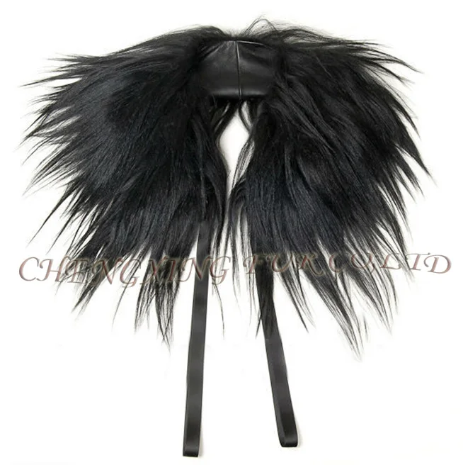 CX-A-48  Fashion Style Genuine Women Goat Fur Collar ~ DROP SHIPPING