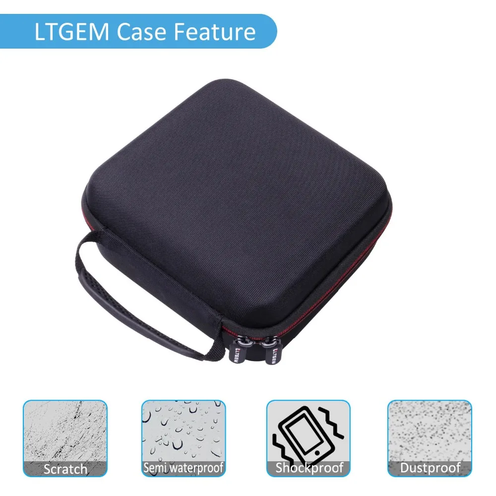 LTGEM EVA Hard Case for Bang & Olufsen Beoplay P6 Portable Bluetooth Speaker - Travel Protective Carrying Case Bag