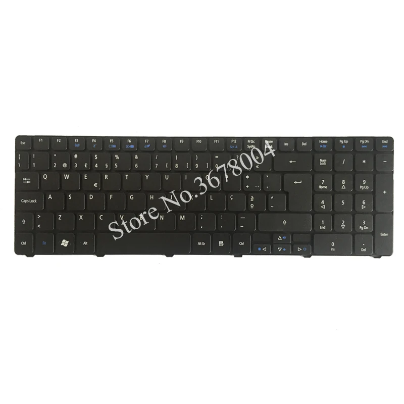 For Acer 5742G 5742 5742Z 5742ZG 5335 5542 5542G 5735 5735G 5744 5744Z Portuguese PO Black laptop keyboard