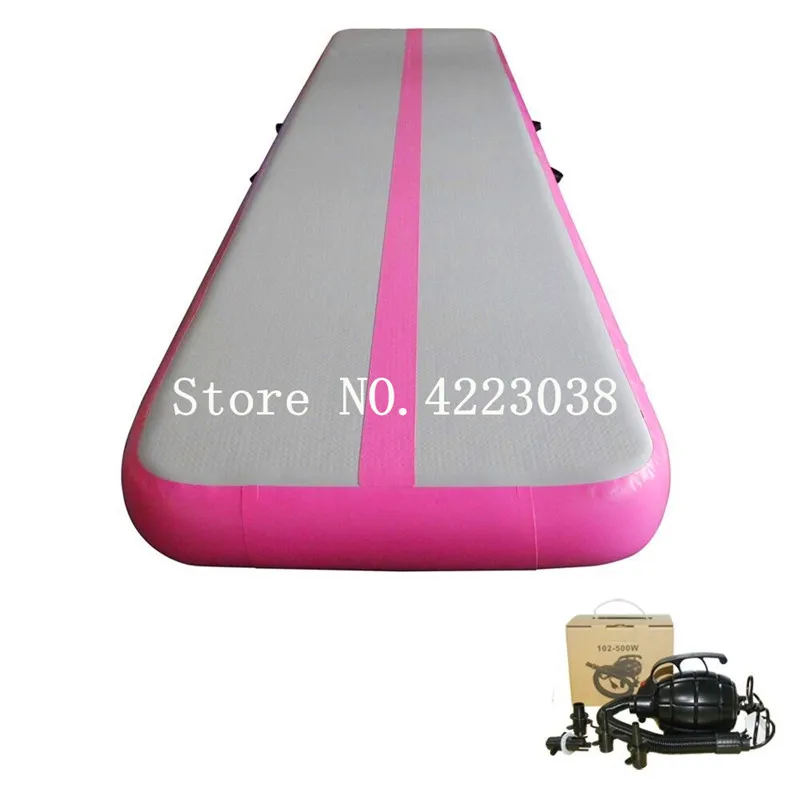 Free Shipping 4*1*0.2m Inflatable Air Track Gym Mattress For Gymnastics Inflatable Gymnastics Mat Inflatable Gym Mat For Sale