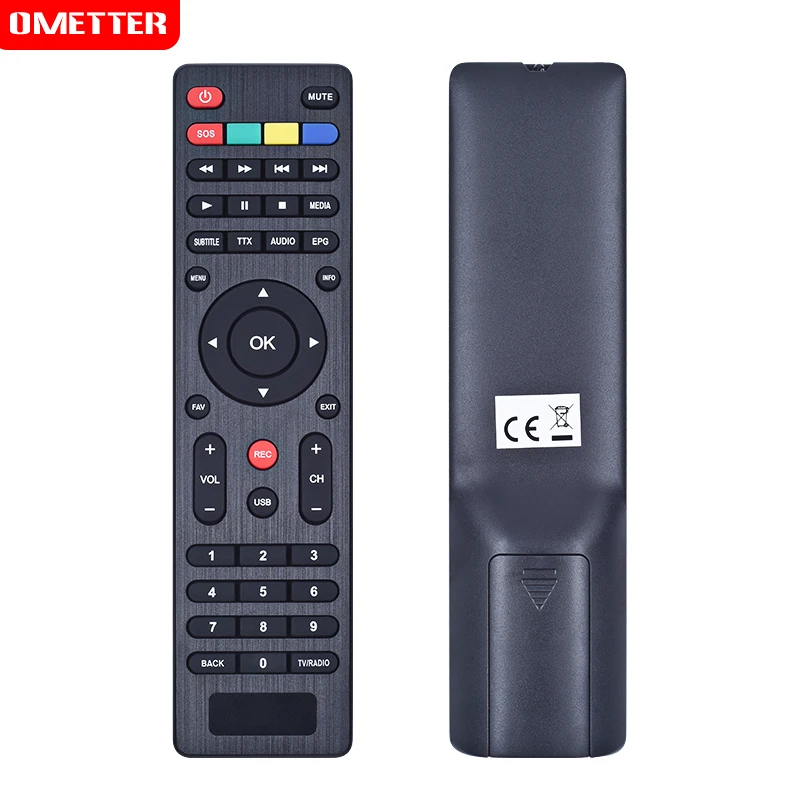 remote For Univision UNC2 cable receiver (Full HD, HDMI, SCART, Coaxial, USB, media player)  TRIAX TR43 MPEG-4 HD PVR - DVB-T