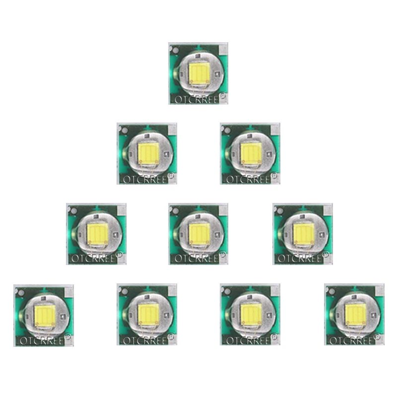 1-100PCS 3535 SMD 1W-3W LED Diodes Replace  LED XPE XPG R3 White Warm White 3000K 6500K Red 620nm with 16mm 20mm PCB