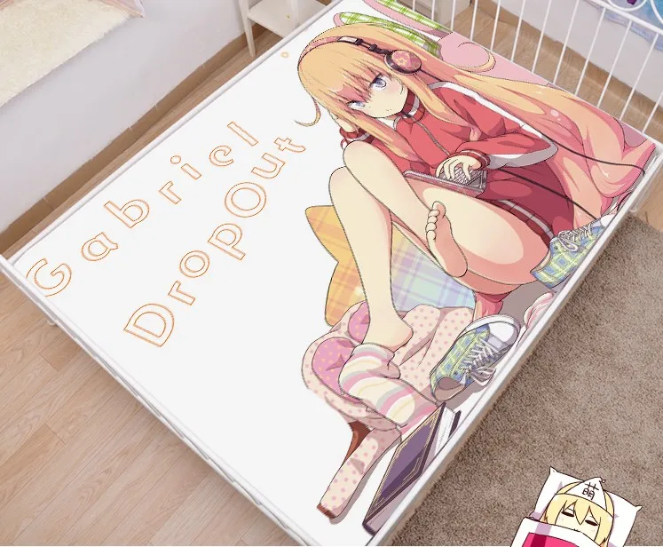 

Japanese Anime Cartoon Gabriel DropOut Mattress Cover Fitted Sheet Fitted cover bedspread counterpane