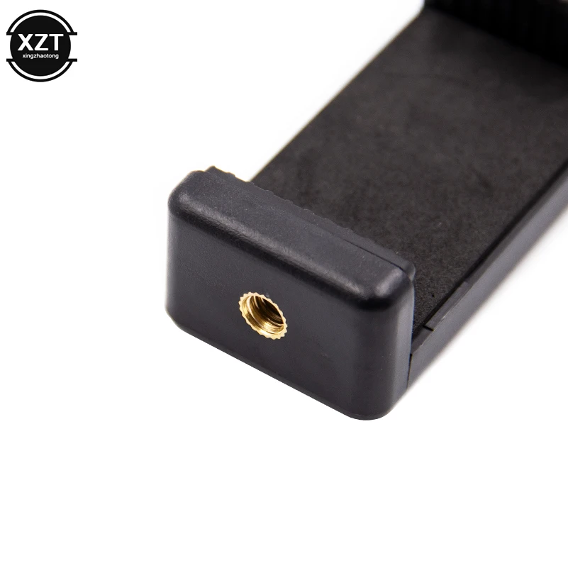 삼각대 마운트 어댑터 휴대폰 클리퍼 홀더 1 개, 수직 360 회전 삼각대 스탠드, 아이폰 X 7 플러스 삼성 삼각대