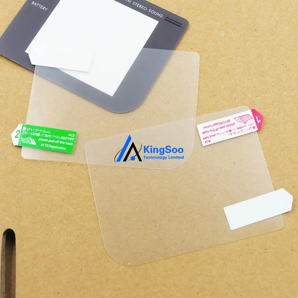 10 x di Alta Clear LCD Screen Protector Pellicola Protettiva per GameBoy GB GBO DMG Console