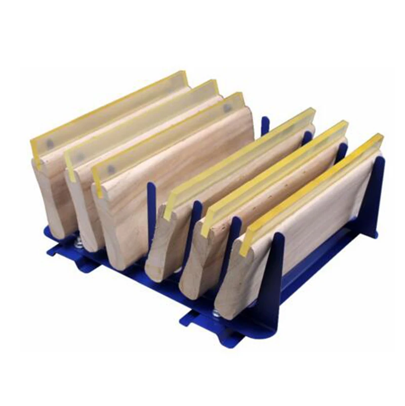 Vaste Desktop Zes-Layer Schraper Rack Screen Hulpapparatuur Afdrukken Accessoires