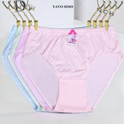 YAVO SOSO New Arrival Briefs Women Cotton  lingerie women's Panties Plus Size 5XL 6XL 7XL  Big size  Intimates Lady Underwears