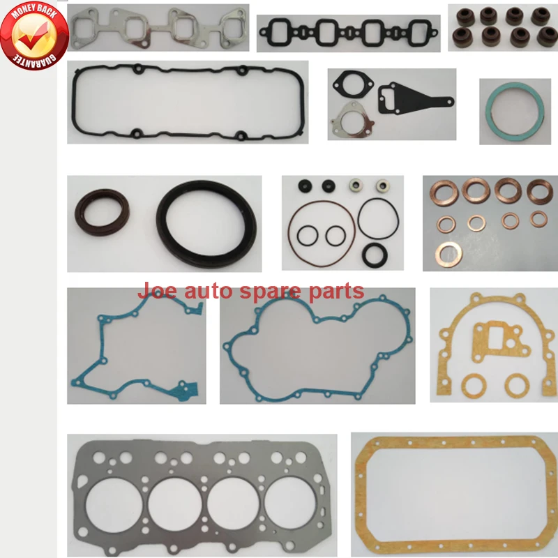 

1DZ Engine Full gasket set kit for Toyota Forklift Tug 2486cc 2.5L 50178200 04111-40320 04111 40320 0411140320