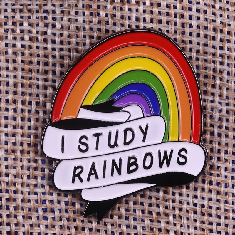 LGBT pride Rainbow Lapel Pin Enamel pin