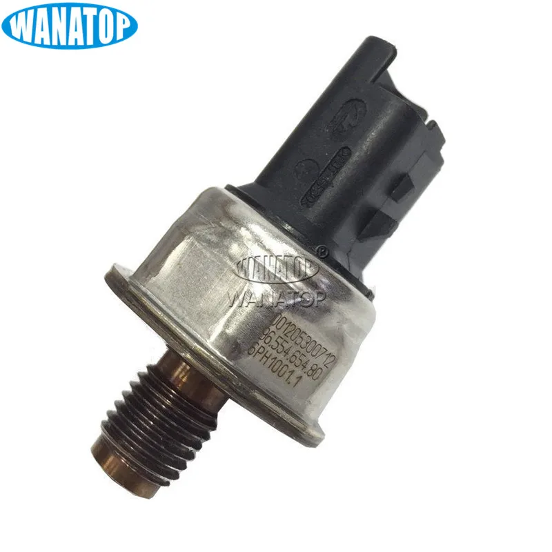 New Fuel Rail Pressure Sensor 6PH1001 6PH1001.1 96.554.654.80 9654592680 For Citroen Jumpy Peugeot Partner Tepee 1.6 Hdi JTD