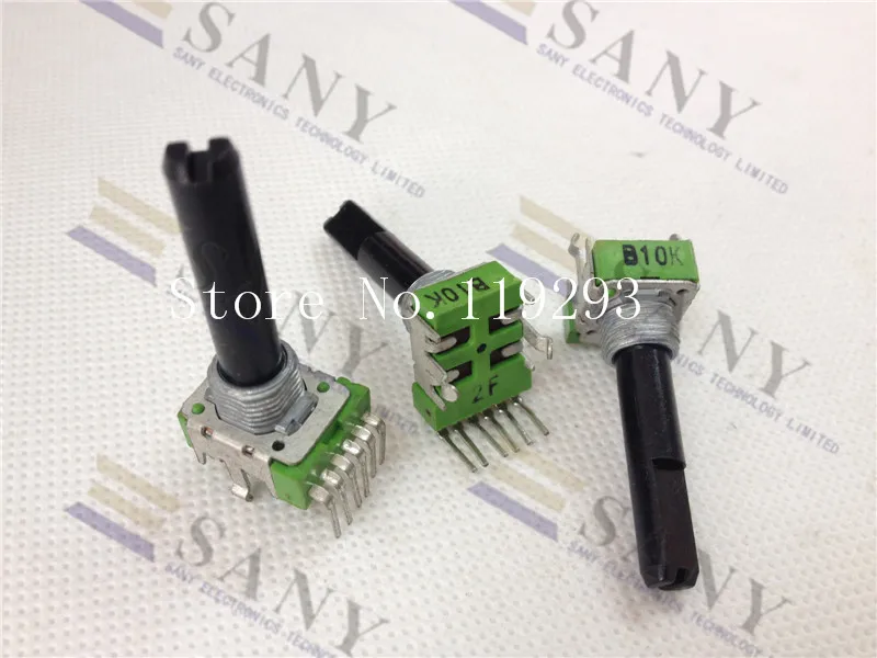 

[LAN] ALPHA RK12 R12-B10K B10K 30MM handle 6 feet Potentiometer--10PCS/LOT