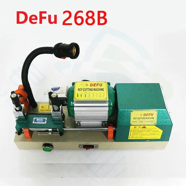 DeFu Horizontal key duplicator 268B Newest model Key Cutting Machine Car Door Key Cutting Copy Machine For Making Keys For Sale