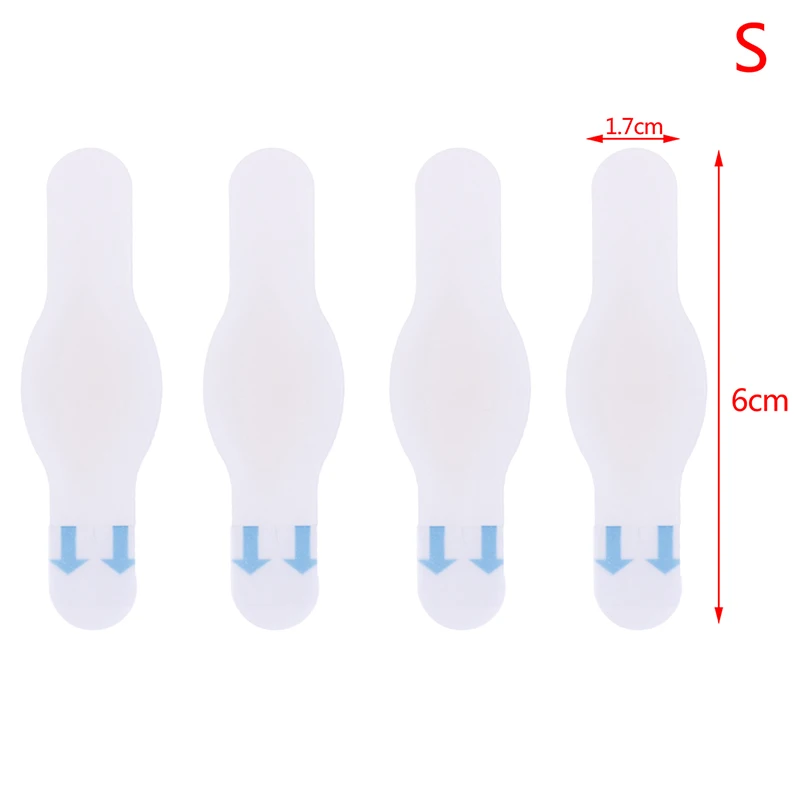 4Pcs Adesivo Del Silicone Gel Idrocolloide Blister Gesso Anti-usura Tacco Sticker Patch Tallone Del Piede Protezione Donna fashion