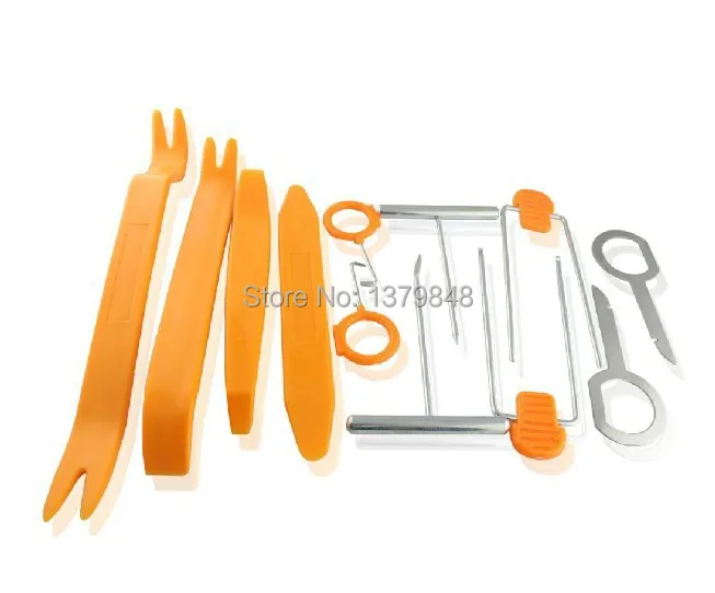 12pcs/set Car Dismantle Tools for Video and Audio System Door Dashboard Removing