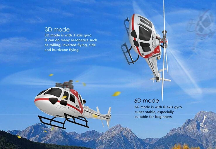 Original XK K123 6CH Brushless AS350 Scale 3D6G System RC Helicopter RTF Upgrade WLtoys V931