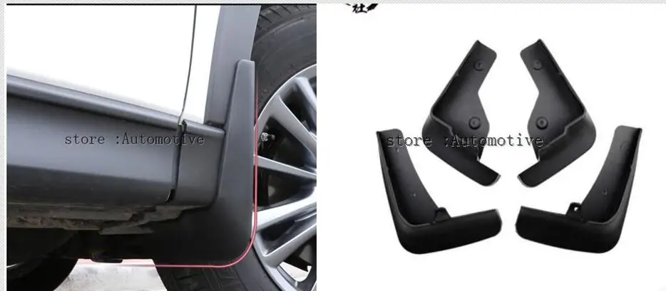 free shipping  For MAZDA CX-5 2017 2018 4PCS/SET MOLDED SPLASH GUARDS MUD FLAPS - FRONT