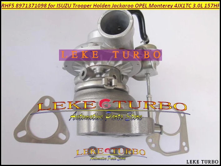 RHF5 8971371098 8973125140 Turbo Turbocharger For ISUZU Trooper 00- Jackaroo 99-04 For OPEL Monterey 98- 3.0L 4JX1T 3.0L