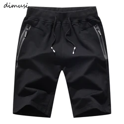 DIMUSI Mens Shorts Summer Casual Male Cotton Breathable Beach Shorts Mens Elastic Waist Jogger Shorts Brand Clothing 5XL,YA791