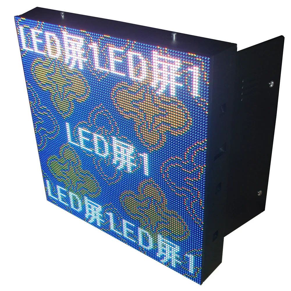 P10 Full Color LED Display, Outdoor water-proof  Advertising display screen, Cabinet size 96cm*96cm, DIY full color video wall