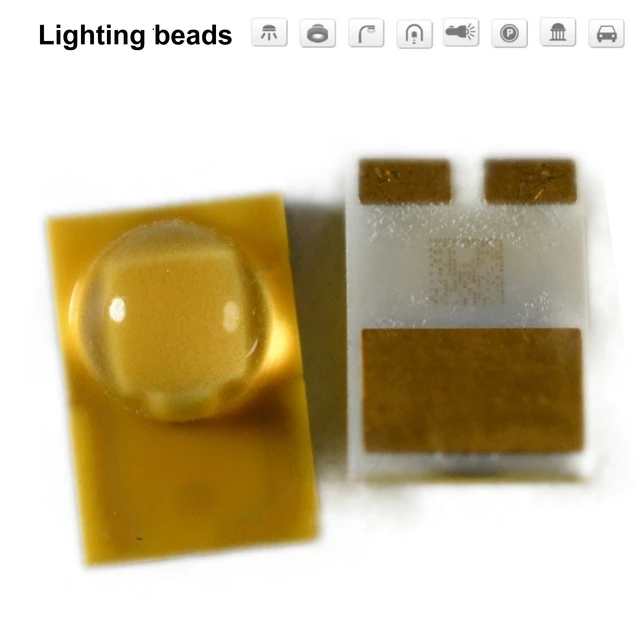 30 sztuk moc Rebel 3045 3535 3030 2835 3W dioda SMD LED 3V-3.6V 1000MA 3000K 4000K 5000K 6000K