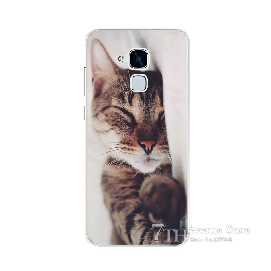 Silikonowe etui na Huawei Honor 5C Honor 7 Lite etui na miękkie etui z TPU na telefon dla Huawei GT3/GR5 Mini NMO-L31 tylna pokrywa Coque — zdjęcie 6