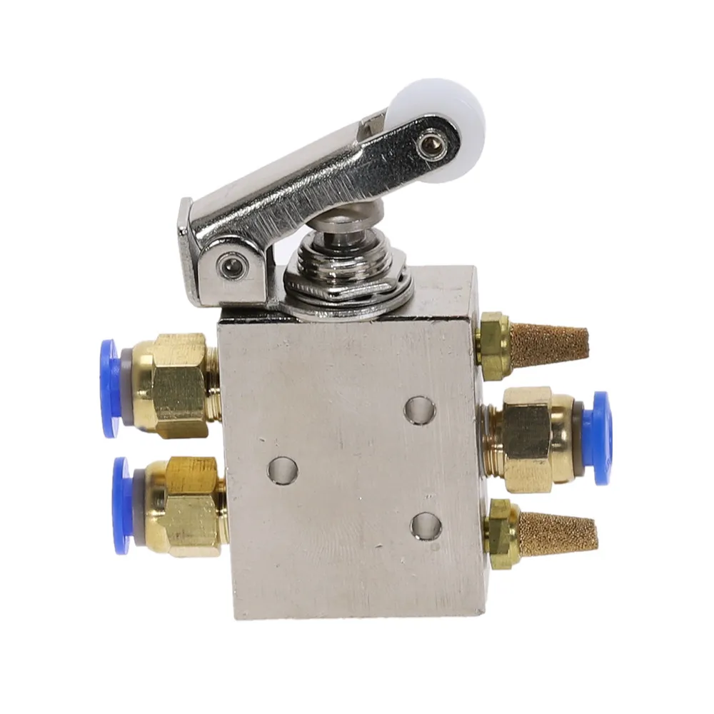 TAC2-41P Exhaust valve  2 Position 5 Way Roller Lever Mechanical Valve  Pneumatic valve switch 1/8