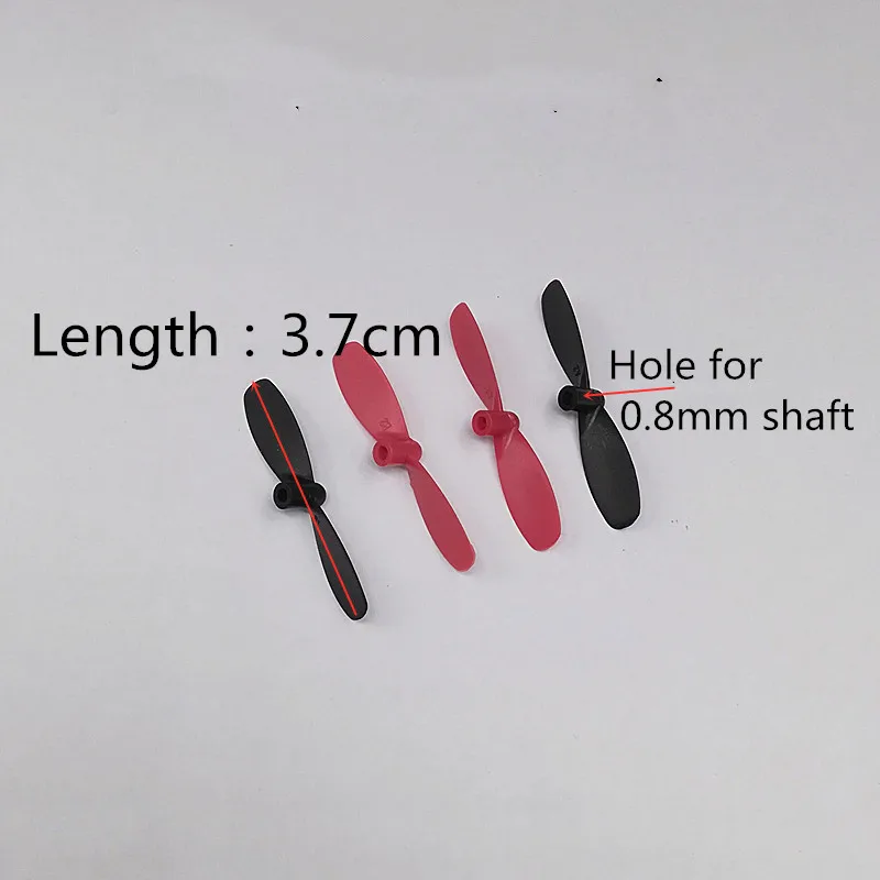 37mm 3.7cm 40mm Props Mini Propellers Blades A B H49 CW CCW Fan Leaf For 0.8mm Motor Shaft Small Quadcopter Drone