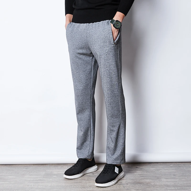 140kg Can Wear Men Sport Pant Loose Sweatpants Zip Pocket Man Trousers 2018 New 7XL 8XL 9XL Large Workout Gym Male Running Pants