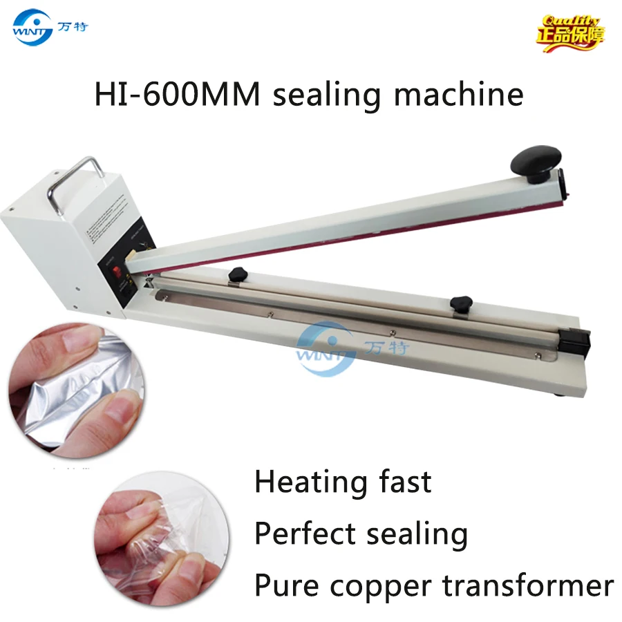 Free Shipping Impulse Sealer Size 600mm Plastic Bags Impulse Sealer, Film Bags Impulse Sealing Machine,Foil Bags Impulse Sealer