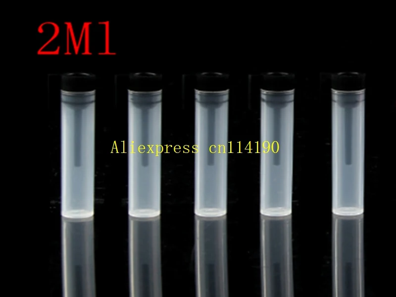 100pcs/lot Free Shipping 2ML Mini Portable Plastic Refillable Perfume Bottle With Stick 2CC Empty Sample vial